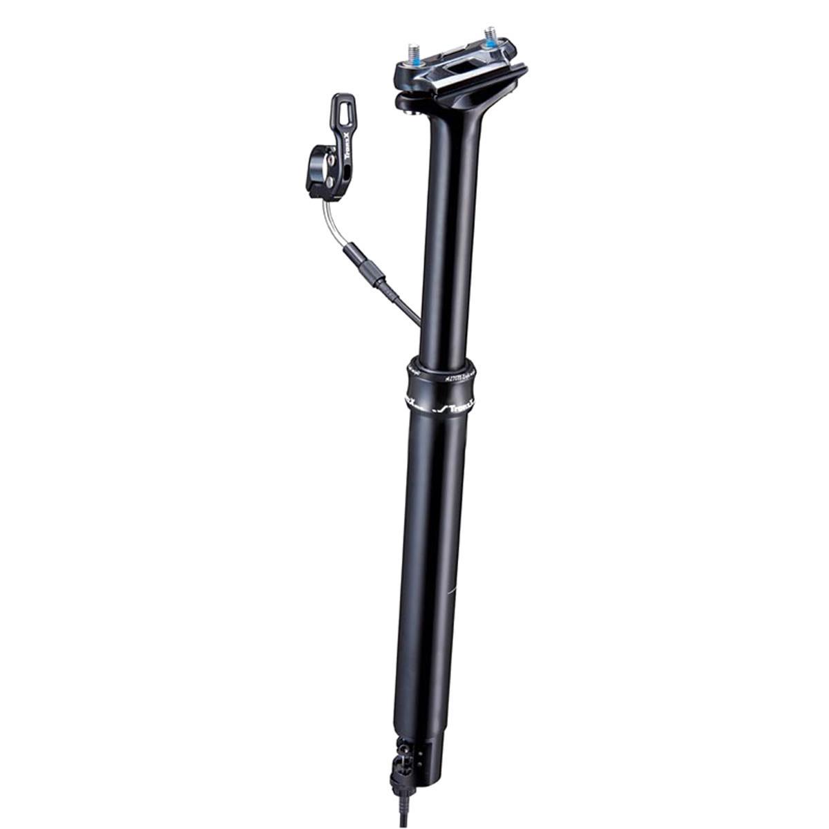 reggisella telescopico 31,6x420mm 125mm cavo interno nero TRANZX