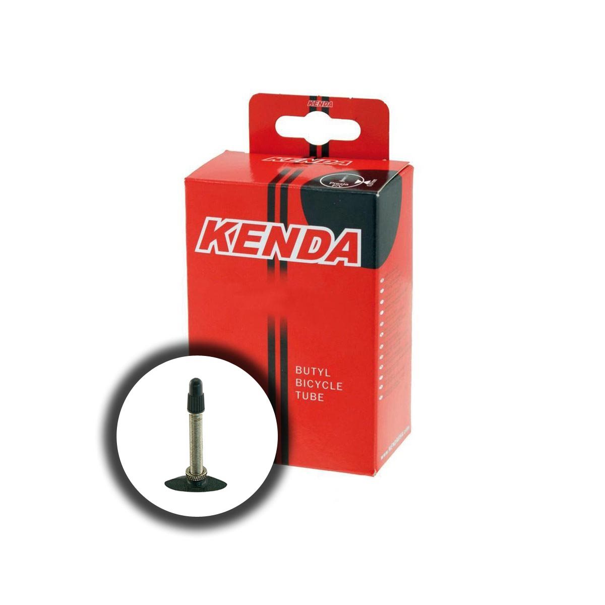 Kenda Bicycle Inner Tube - Presta Valve, .95mm Wall Thickness