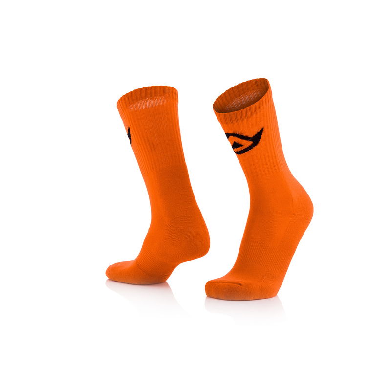 Cotton Socks Orange Size S/M (39-41)