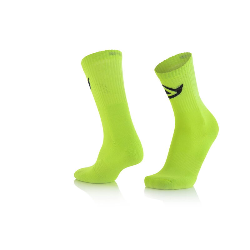 Cotton Socks Yellow Fluo Size S/M (39-41)