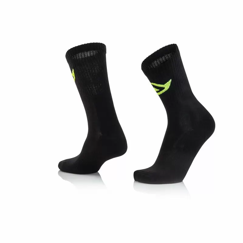 Cotton Socks Black Size L/XL (42-44) - image