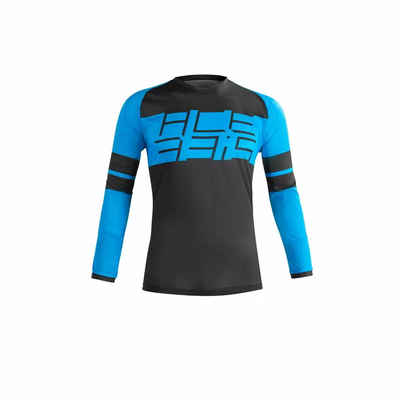 Speeder Mtb Jersey Black/blue Size L #1