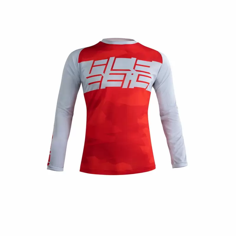 Camiseta Speeder Mtb vermelho/cinza tamanho S #1