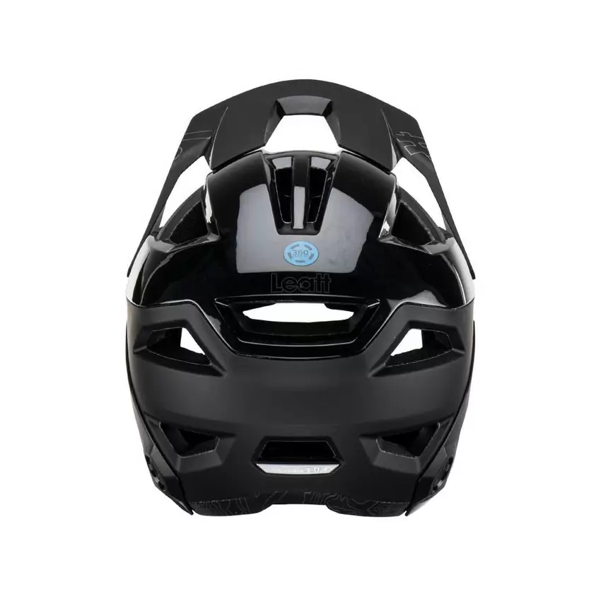 MTB Enduro 3.0 Helm, abnehmbarer Kinnschutz, 3 in 1, Schwarz, Größe M (55–59 cm) #2