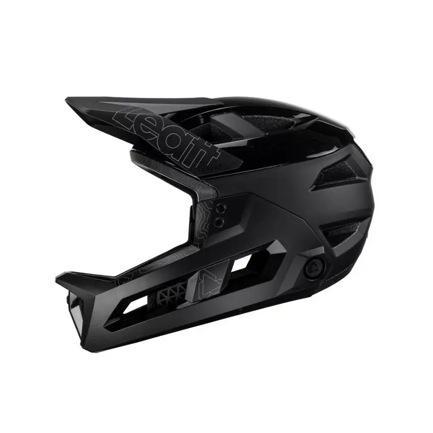 MTB Enduro 3.0 Helmet Removable Chin Guard 3 in 1 Black Size M (55-59cm) #4