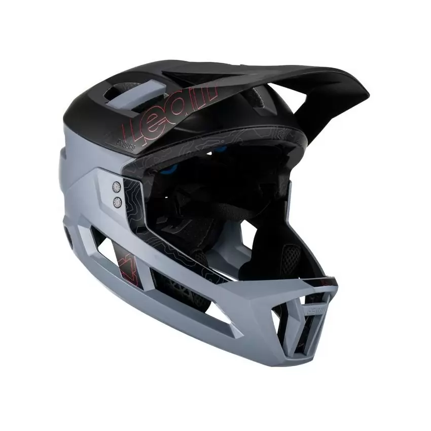 MTB Enduro 3.0 Helm, abnehmbarer Kinnschutz, 3-in-1, Stahl, Größe S (51–55 cm) #3
