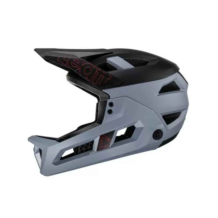 Protetor de queixo removível para capacete MTB Enduro 3.0 3 em 1 aço tamanho S (51-55cm) #4