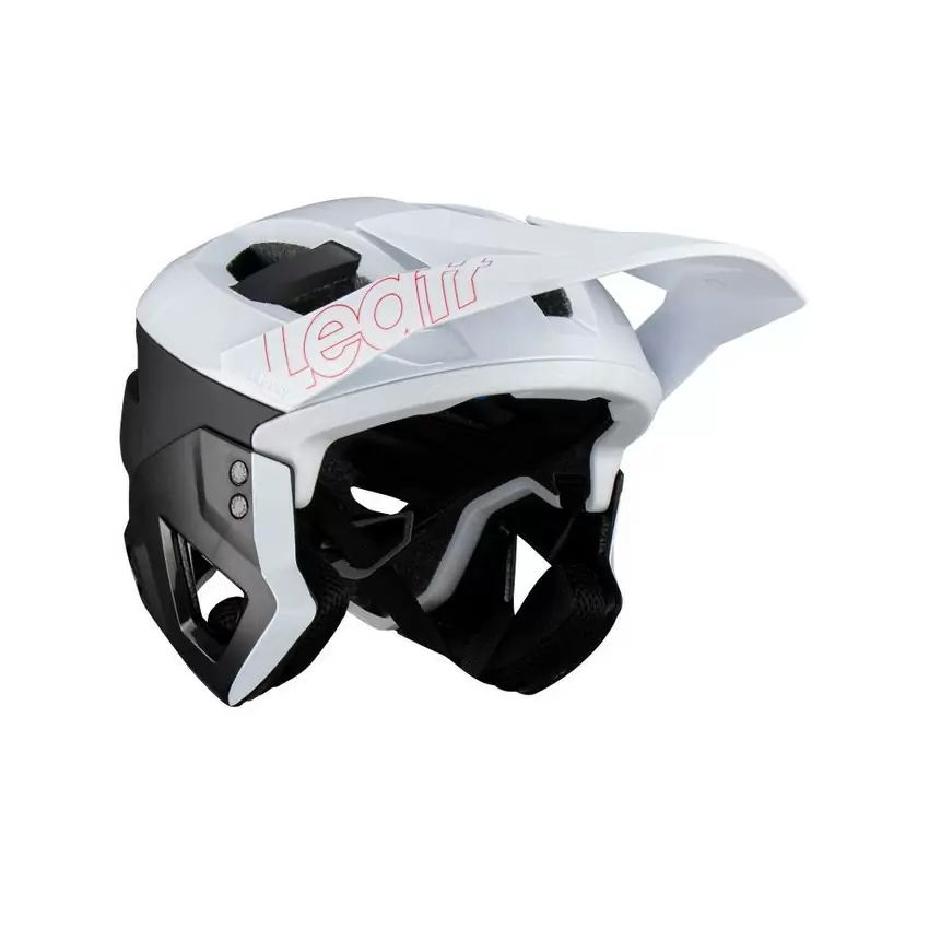 MTB Enduro 3.0 Helm, abnehmbarer Kinnschutz, 3 in 1, Weiß, Größe M (55–59 cm) #5