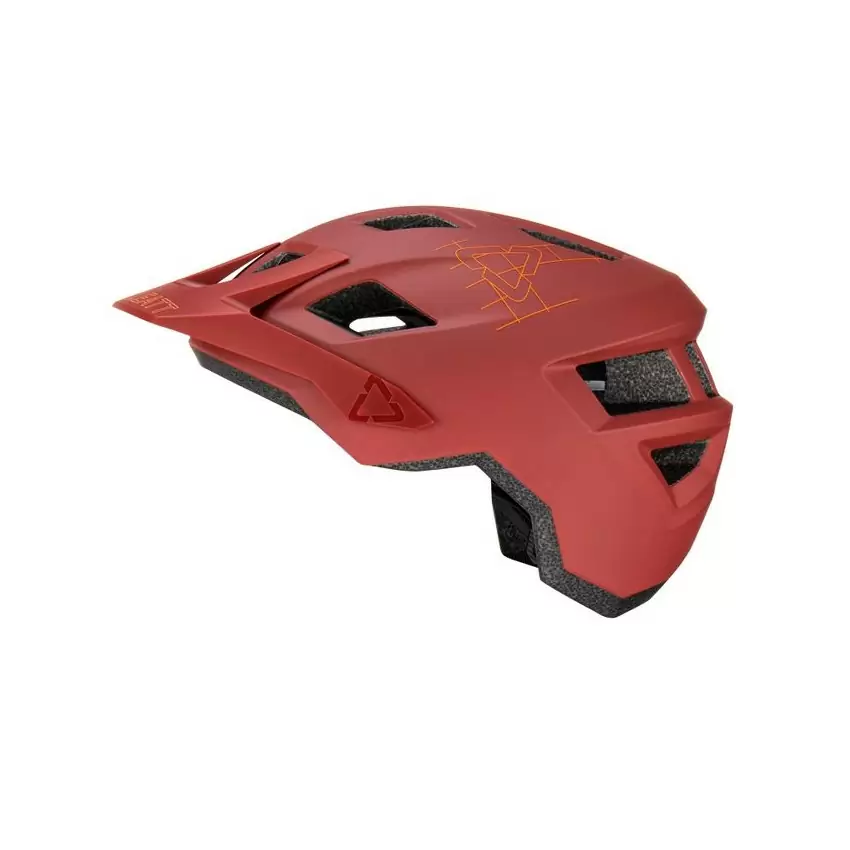 MTB Enduro Helm Allmtn 1.0 Rot Größe S (51-55cm) #2