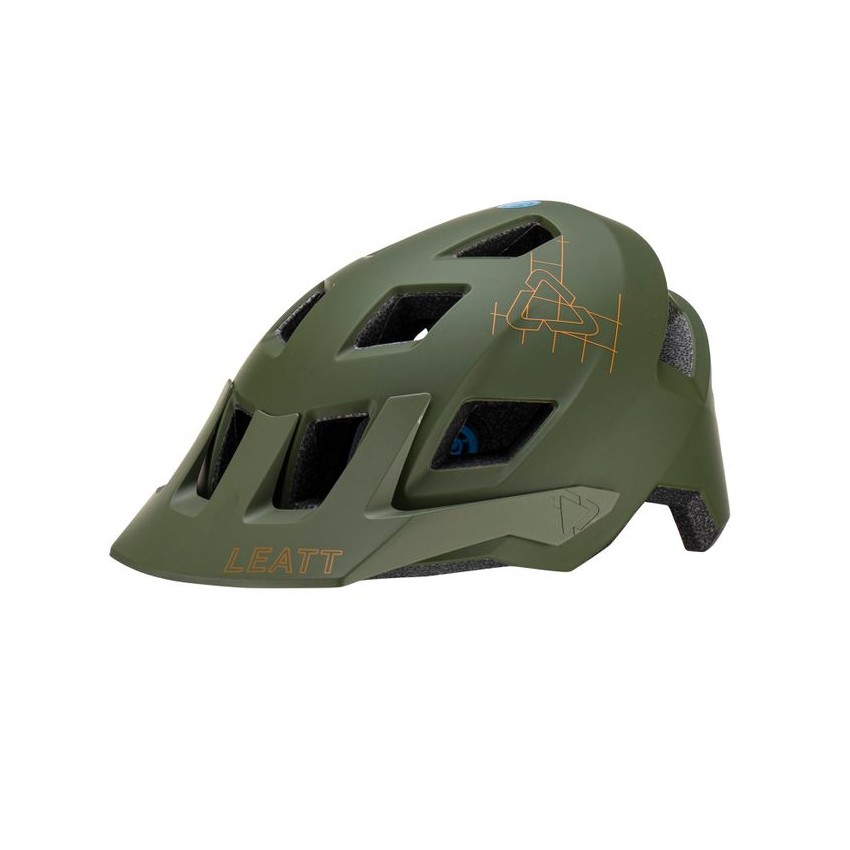 MTB Enduro Allmtn 1.0 Helm Grün Größe M (55-59cm)