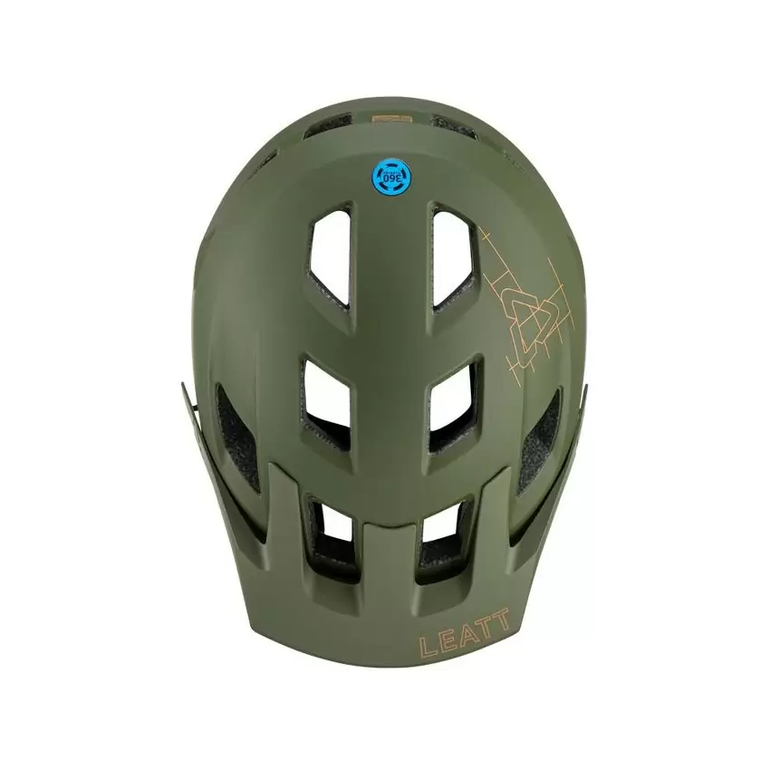 MTB Enduro Allmtn 1.0 Helmet Green Size M (55-59cm) #5