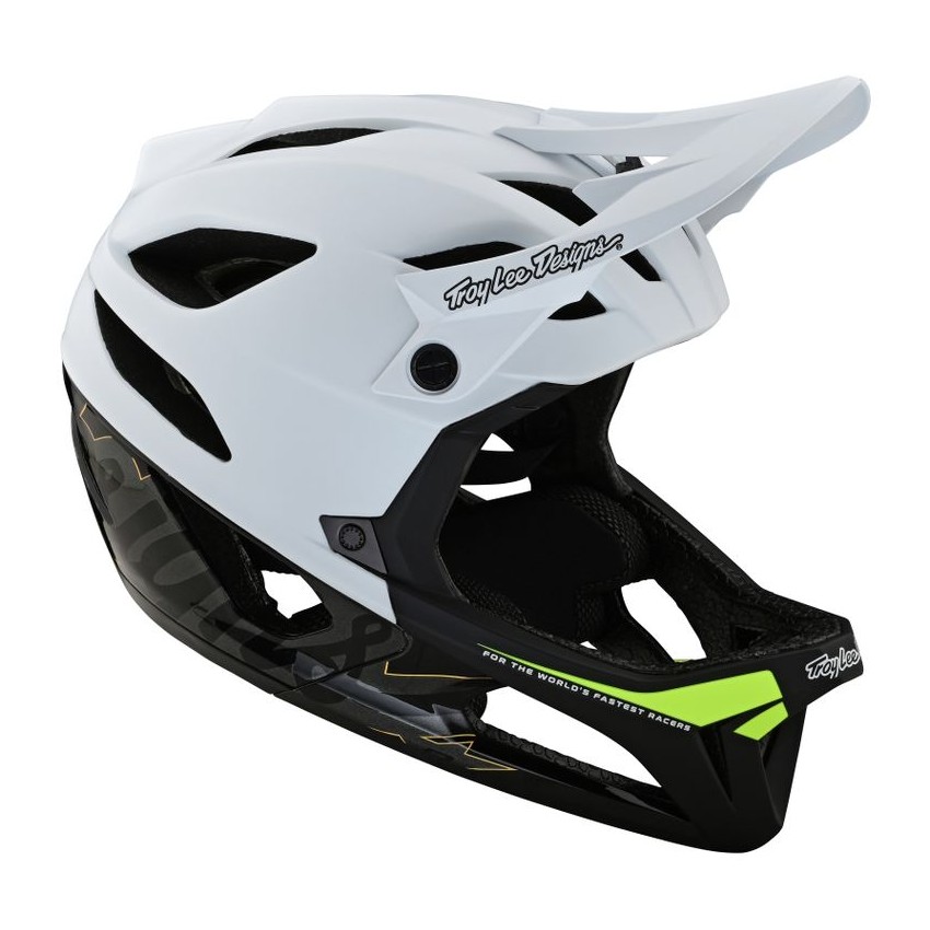 Stage Signature MTB Full Face Helmet Black/White Size XS/S (54-56cm)