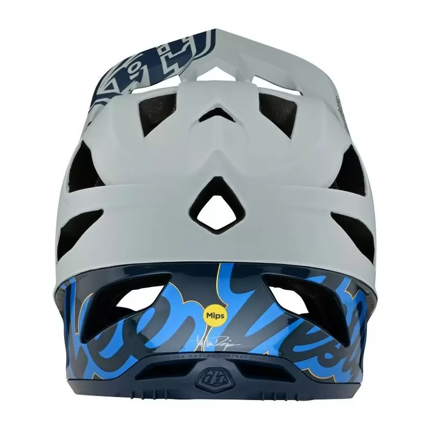 Stage Signature MTB Full Face Helmet Grey/Blue Size M/L (57-59cm) #3