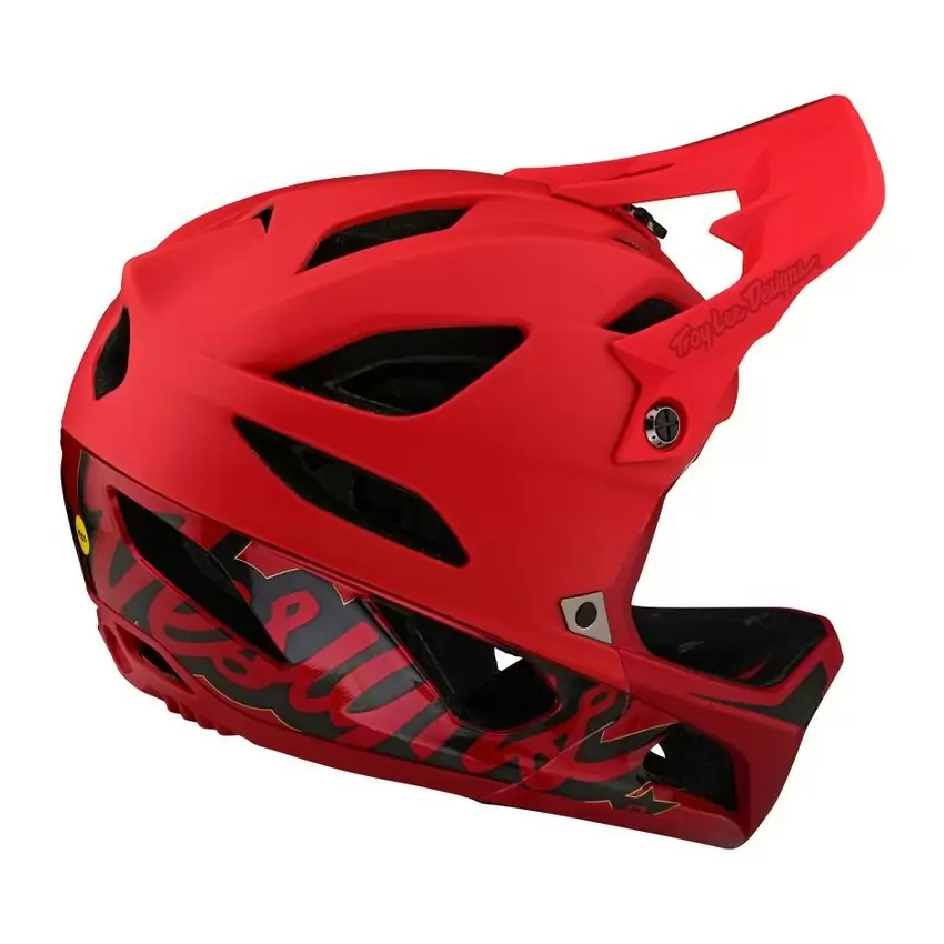 Stage Signature MTB Full Face Helmet Red Size M/L (57-59cm) #4
