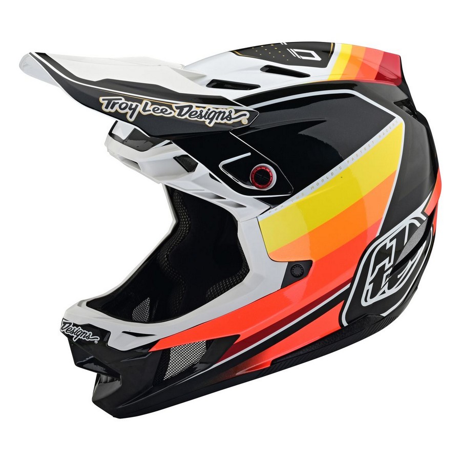 Full Face MTB Helmet D4 Reverb MIPS TeXtreme Carbon Red/Black Size L (58-59cm)