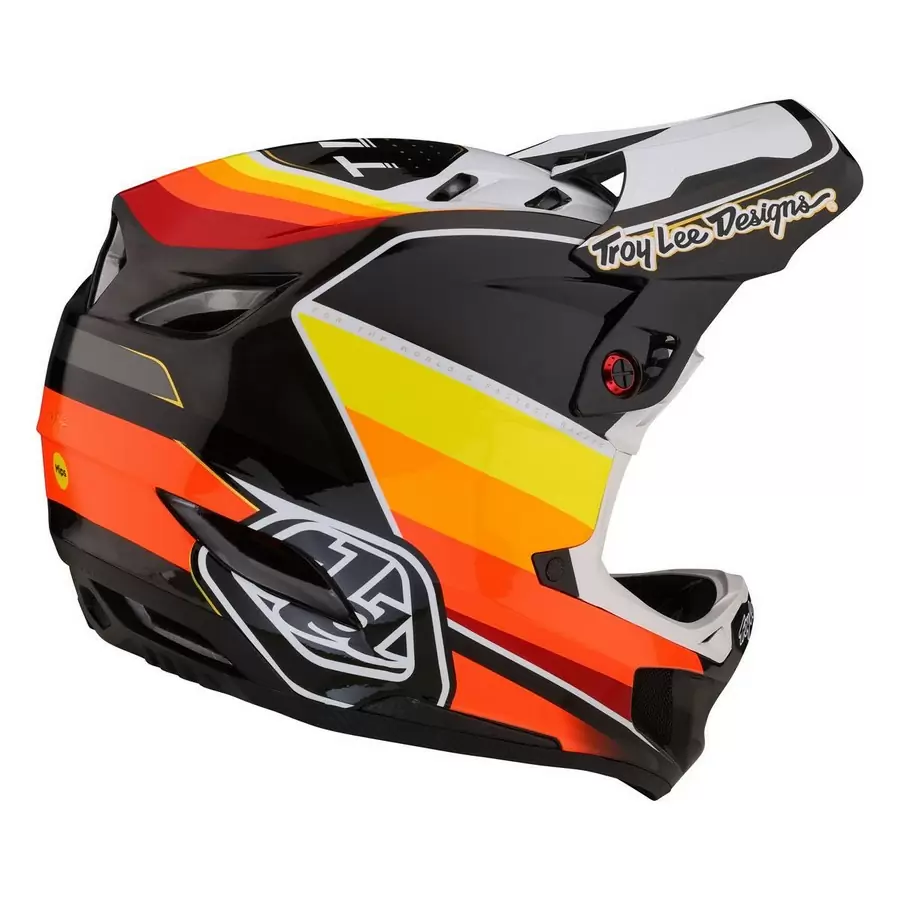 Full Face MTB Helmet D4 Reverb MIPS TeXtreme Carbon Red/Black Size XXL (62-63cm) #4