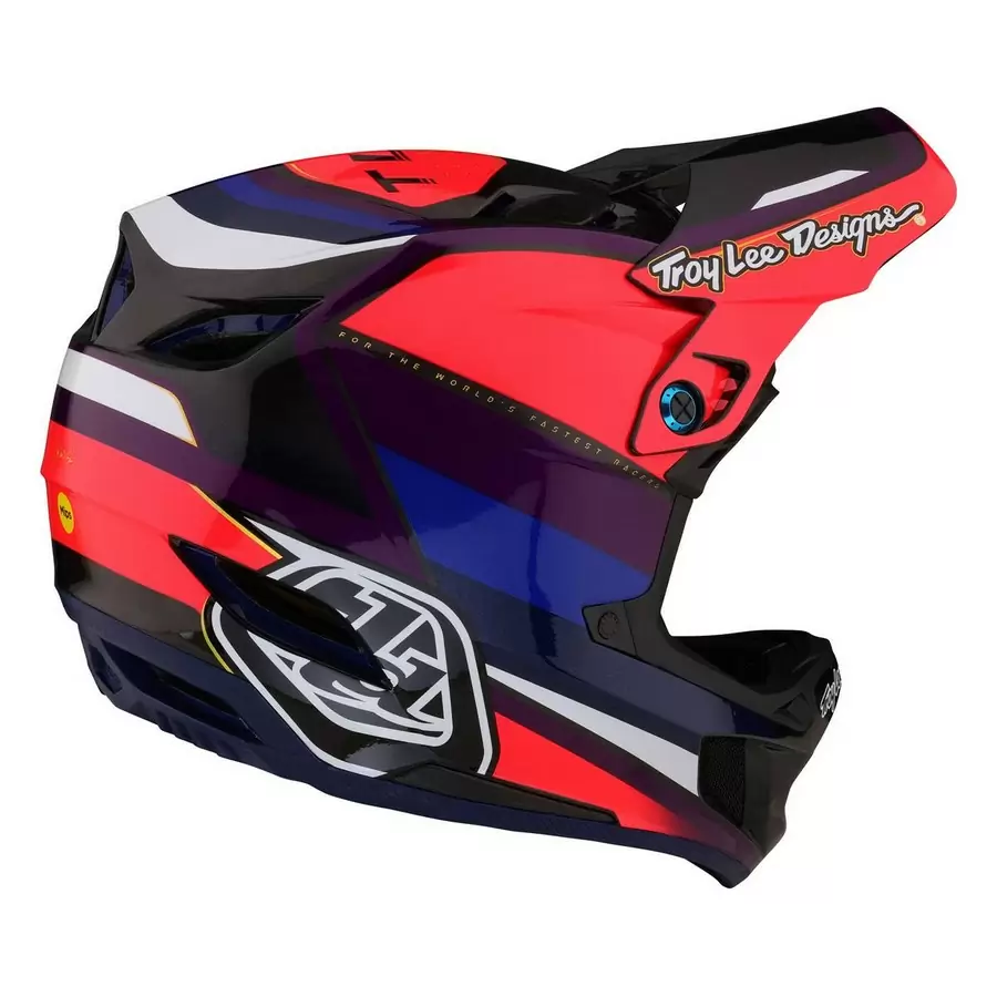 Full Face MTB Helmet D4 Reverb MIPS TeXtreme Carbon Pink/Purple Size XS (53-54cm) #4