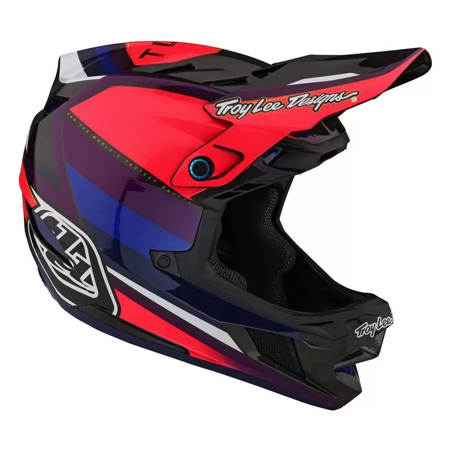 Full Face MTB Helmet D4 Reverb MIPS TeXtreme Carbon Pink/Purple Size XS (53-54cm) #6