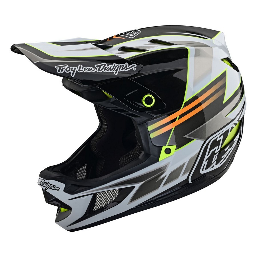 Full Face MTB Helmet D4 Saber MIPS TeXtreme Carbon Grey/Black Size XS (53-54cm)