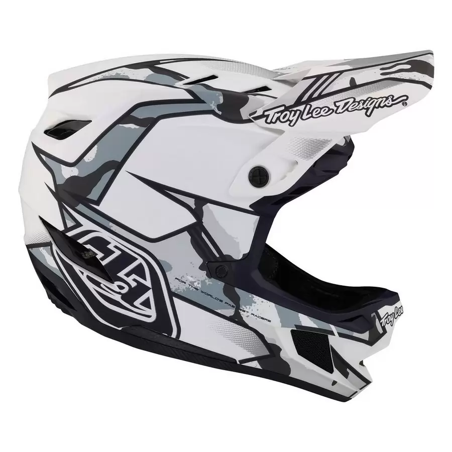 Full Face MTB Helmet D4 Composite MIPS Matrix Camo White Size S (55-56cm) #4