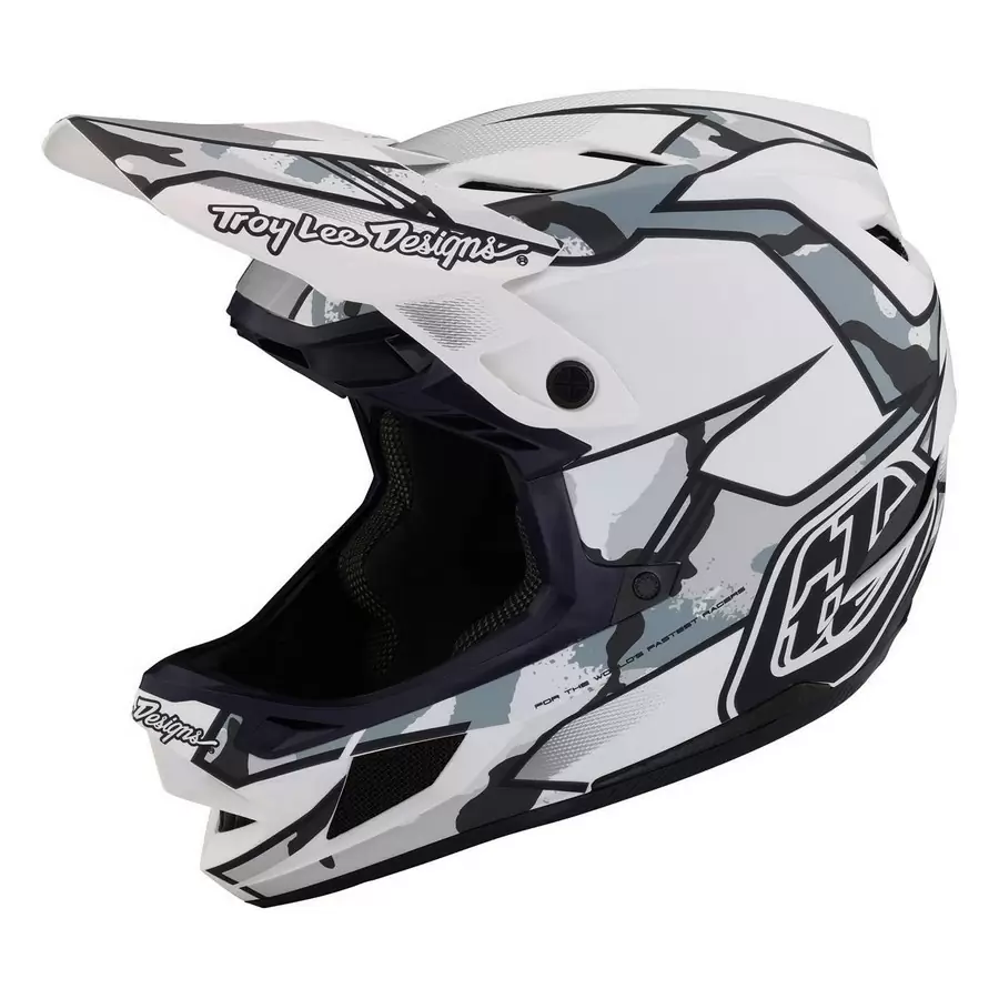 Full Face MTB Helmet D4 Composite MIPS Matrix Camo White Size S (55-56cm) #6