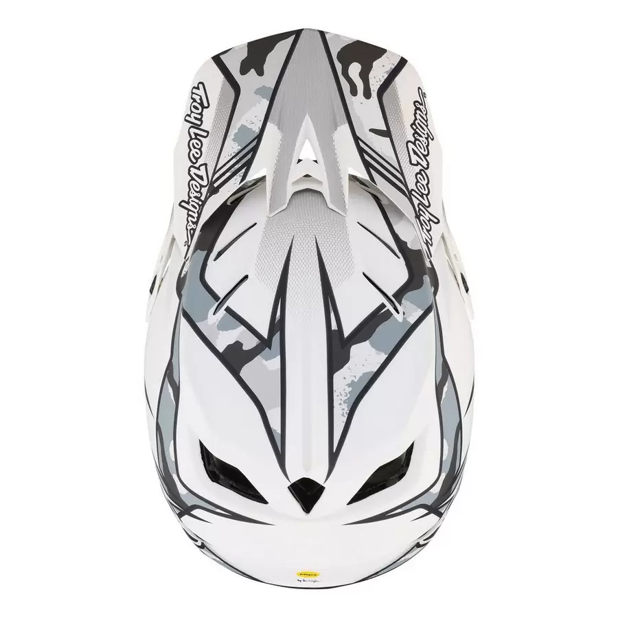 Full Face MTB Helmet D4 Composite MIPS Matrix Camo White Size S (55-56cm) #7
