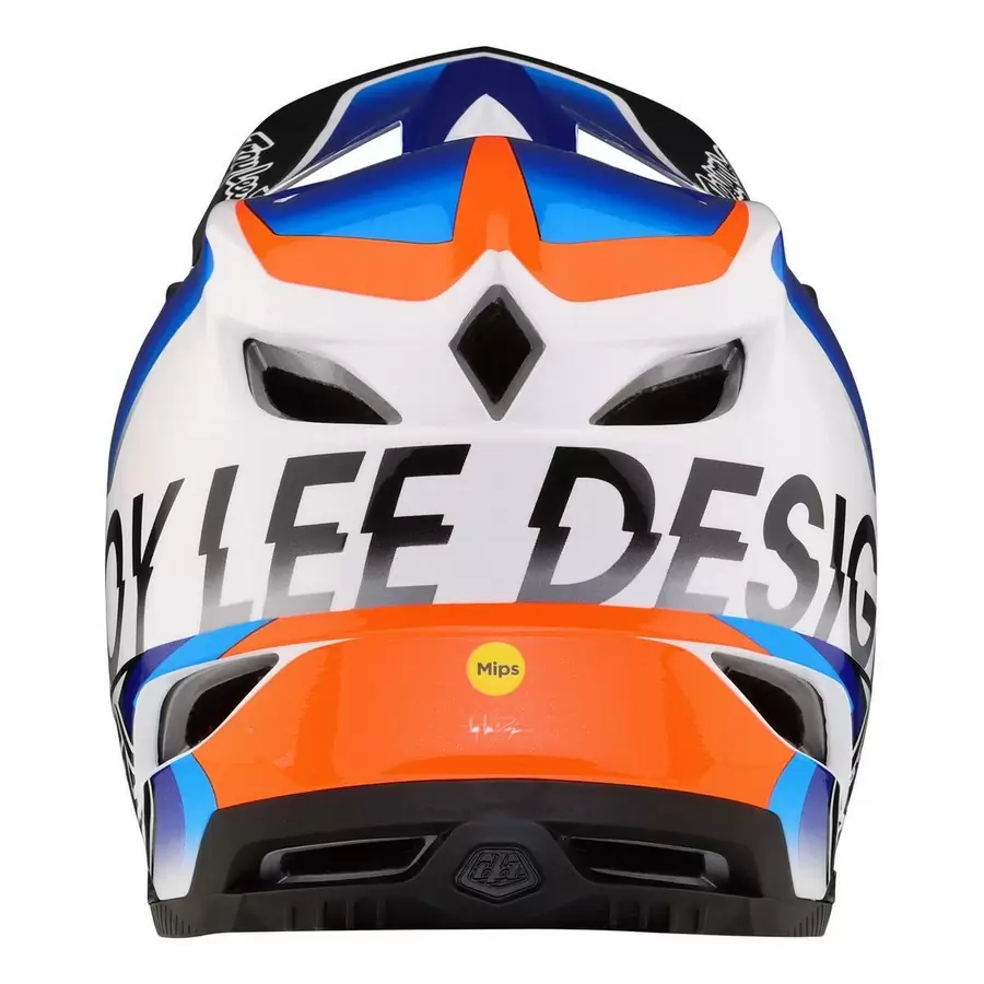 D4 Composite MIPS Qualifier Full Face MTB Helmet White/Blue Size S (55-56cm) #3
