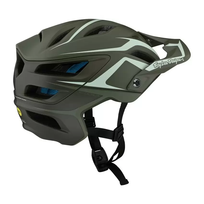 A3 JADE MIPS MTB Enduro Helmet Green Taglia M/L (57-59cm) #1