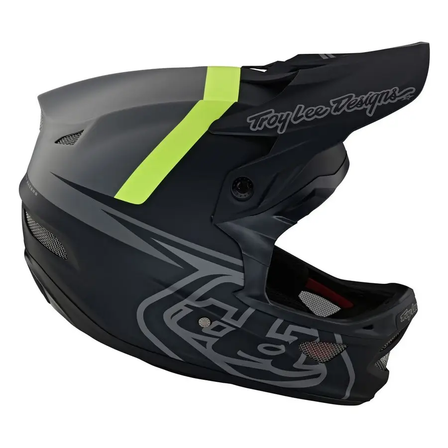 Casco MTB D3 FIBERLITE SLANT in fibra di vetro e ultra ventilato grigio Taglia M #10