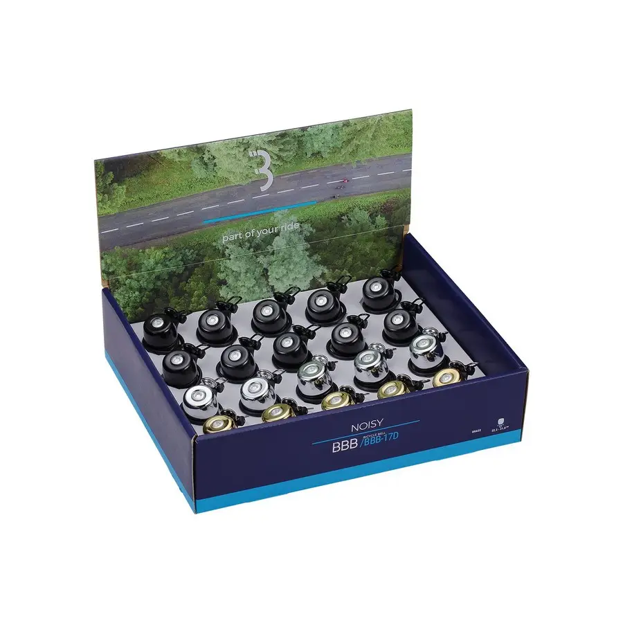 Campanello Per Bici Noisy Brass - image