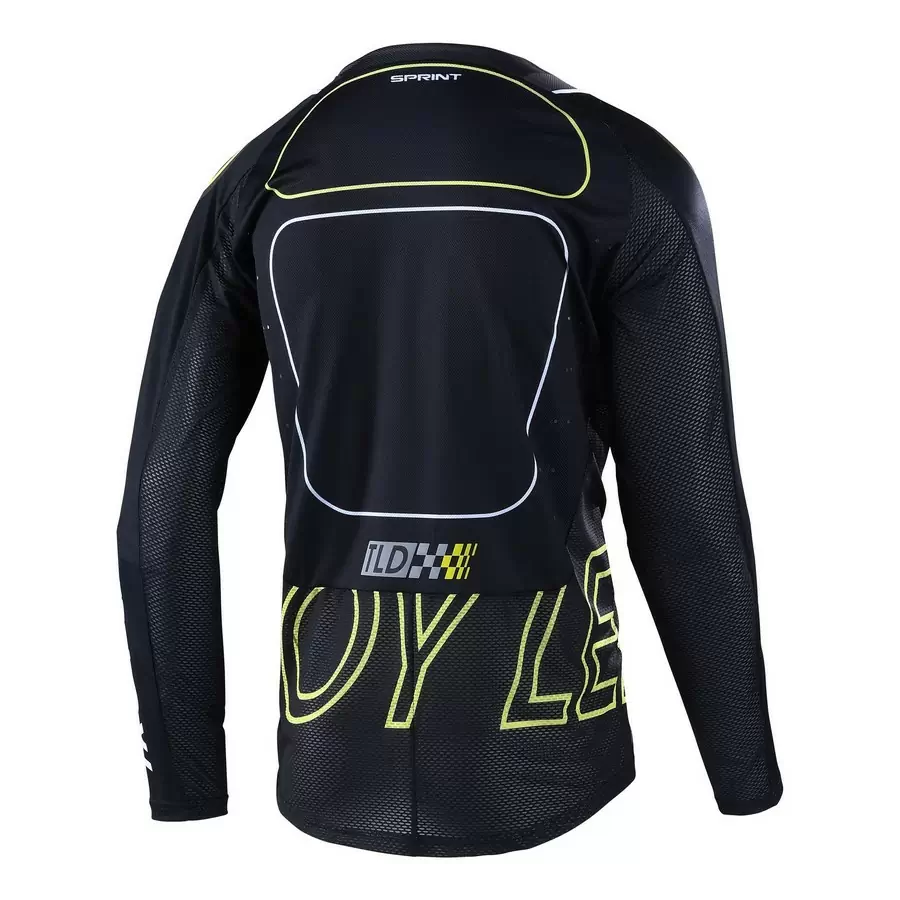 Maillot VTT Sprint Drop In Manches Longues Noir Taille M #1