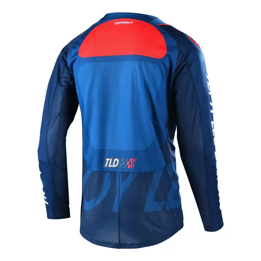 Maillot VTT Sprint Drop In Manches Longues Bleu Taille M #1