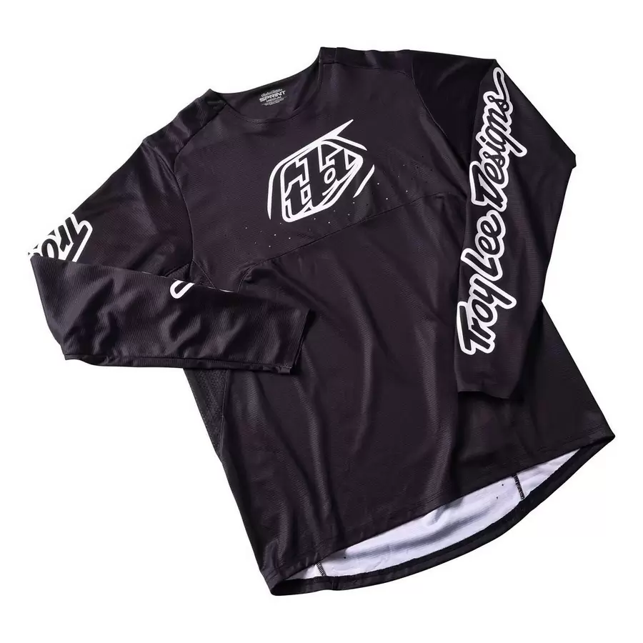 Sprint Jersey Icon Long Sleeves MTB Jersey Black Size S #2