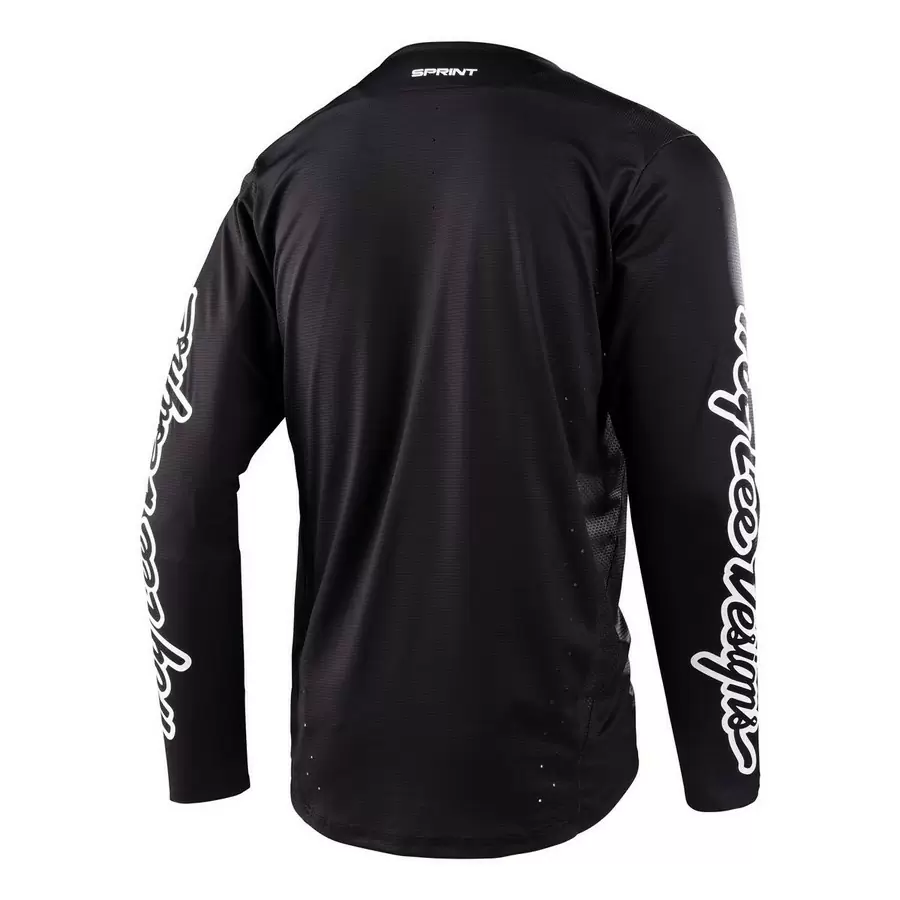 Sprint Jersey Icon Long Sleeves MTB Jersey Black Size S #1