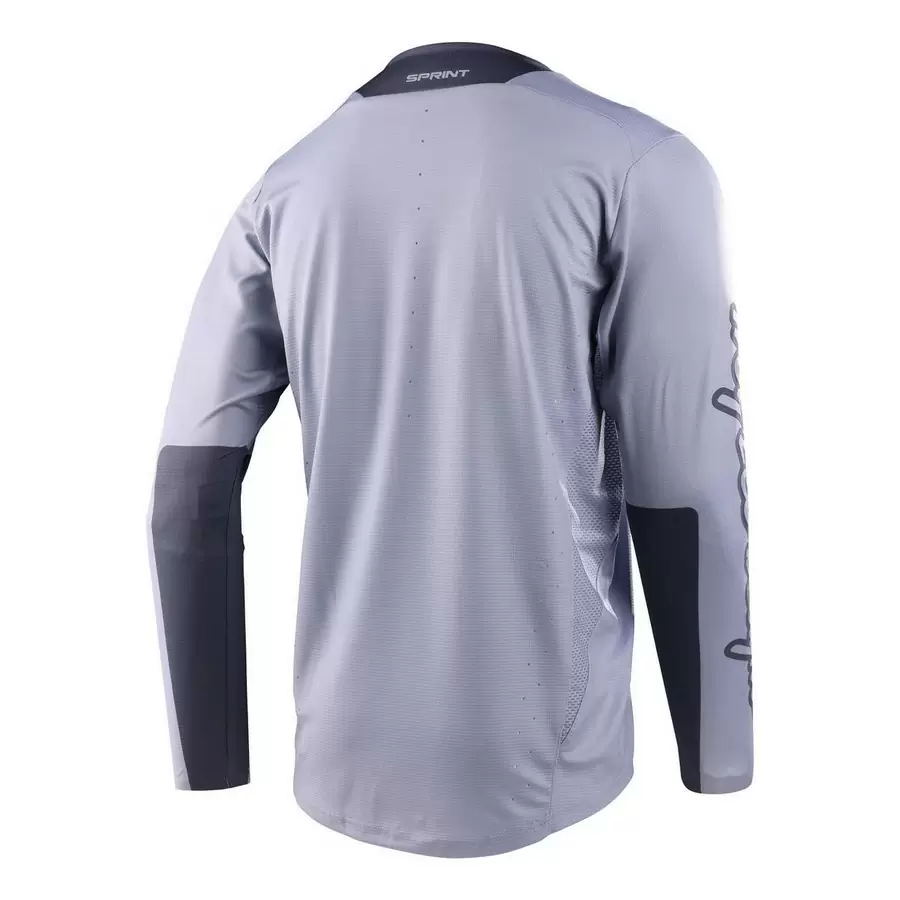 Long Sleeves MTB Sprint Jersey Icon Cement Gray Size S #1