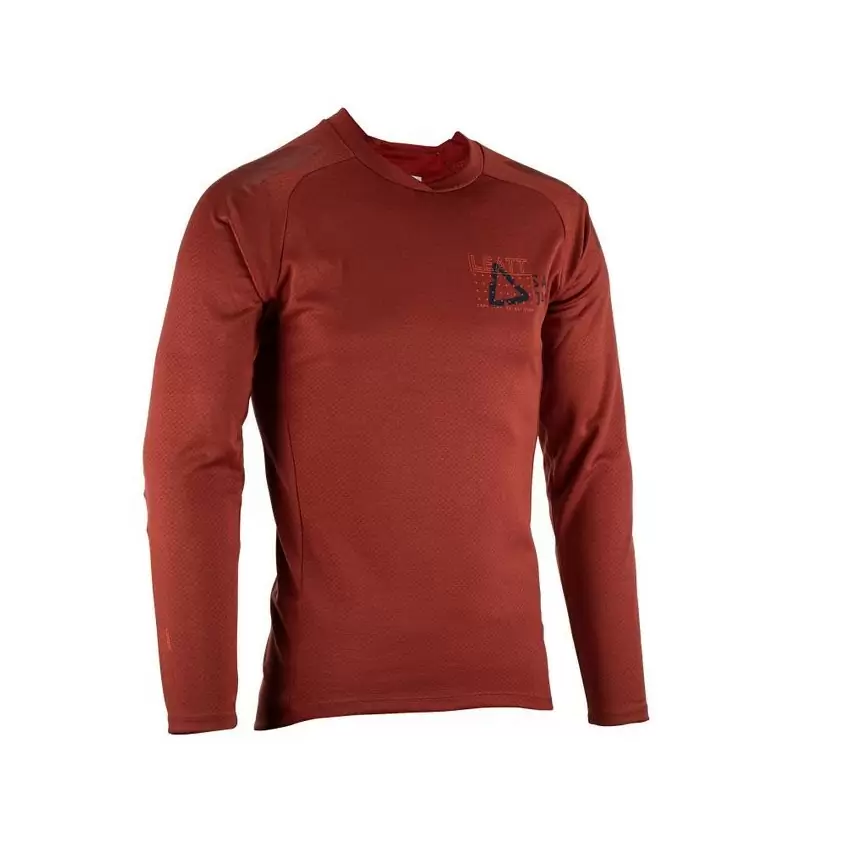 MTB 5.0 AllMtn Lava Winter Long Sleeve Jersey Red Size M #3