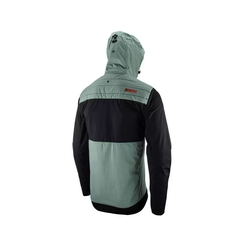 Giacca MTB Trail 3.0 antivento con cappuccio regolabile verde Taglia XXL #2