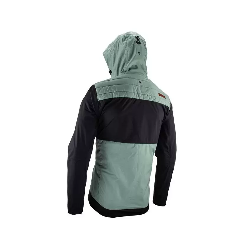 Giacca MTB Trail 3.0 antivento con cappuccio regolabile verde Taglia XXL #6