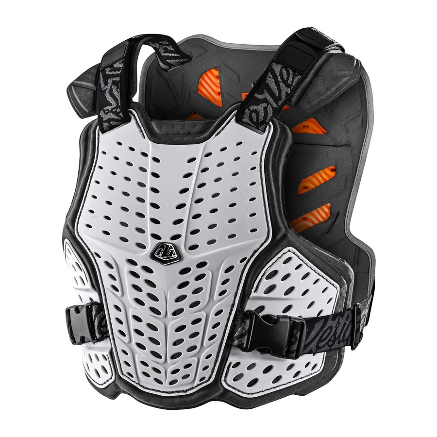 Pettorina MTB ROCKFIGHT CE Chest Protector Bianco Taglia XS/S