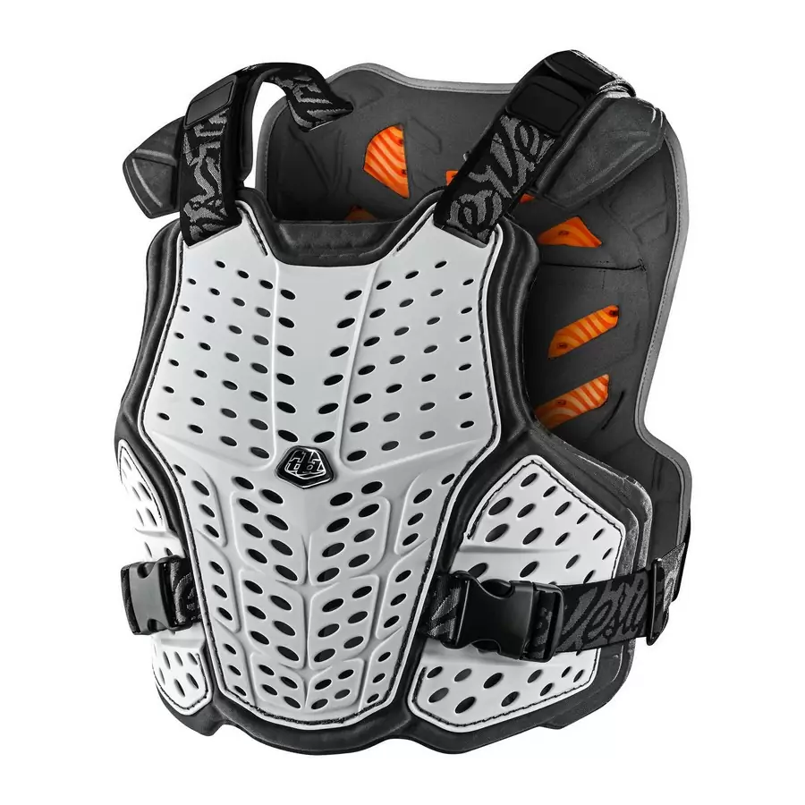 Pettorina MTB ROCKFIGHT CE Chest Protector Bianco Taglia XS/S - image