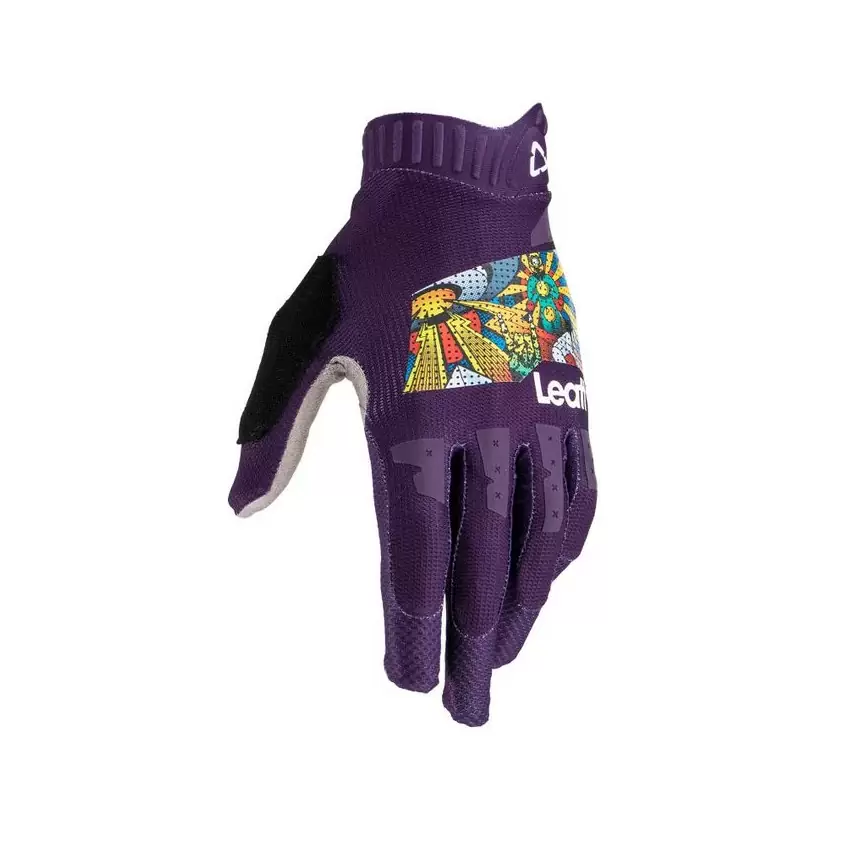 MTB Gloves 2.0 X-Flow Purple size L #1