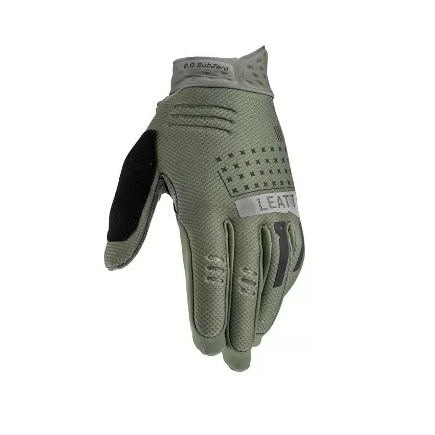 Guanti Invernali Glove MTB 2.0 Subzero Verde Militare Taglia S #2