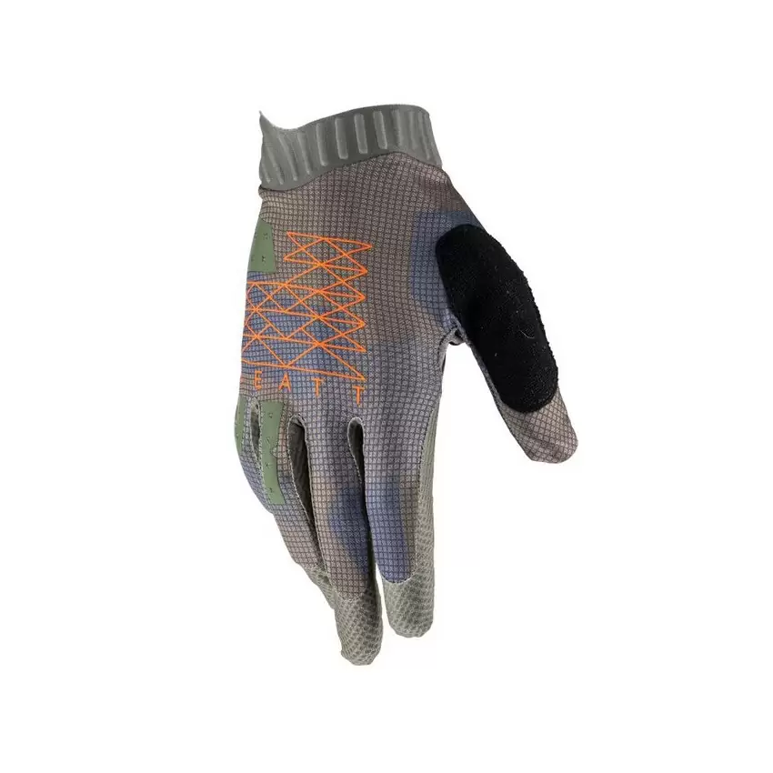 MTB-Handschuhe 1.0 GripR Grau/Orange Größe L #4