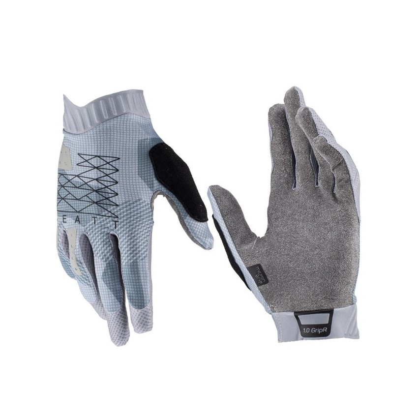 MTB Gloves 1.0 GripR Light Gray Size S