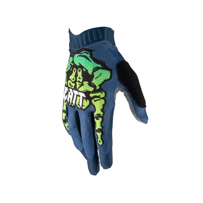 MTB Gloves 1.0 GripR Zombie Blue Size L #4