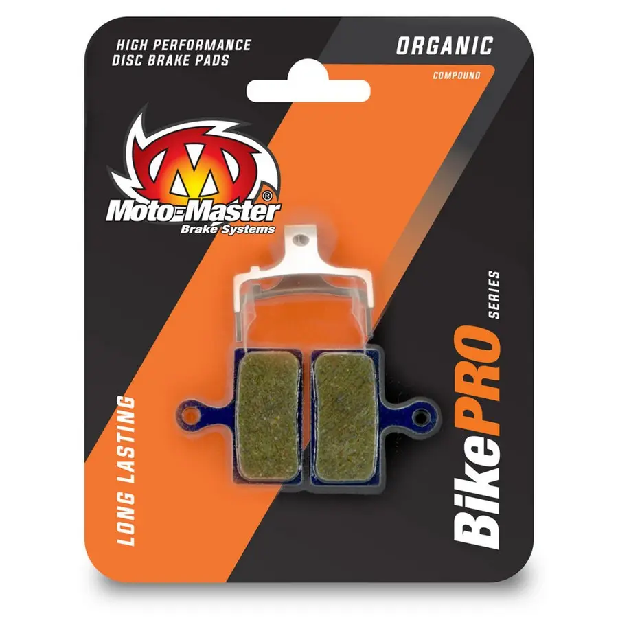 Plaquettes de frein de vélo organiques avec composé de résine pour un faible bruit - type Shimano D - image