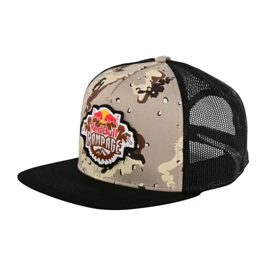 Snapback Hat Redbull Rampage Logo Brown - image