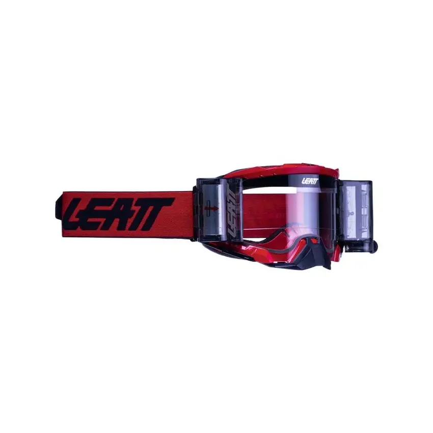 Maschera MTB Velocity 5.5 Roll-Off Rosso Lente Trasparente 83% - image