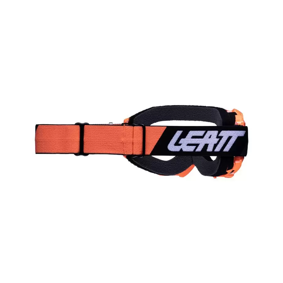 Gafas MTB Velocity 4.5 Lente Transparente Negro/Naranja Neón #1