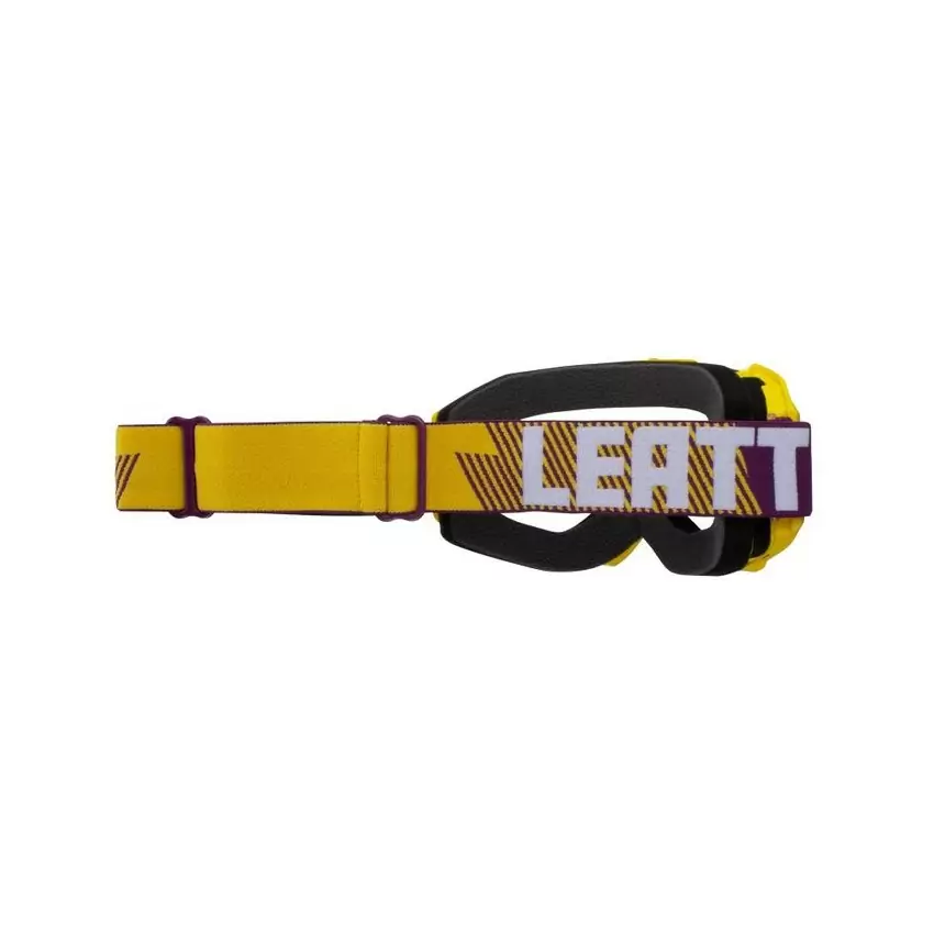 Velocity 4.5 MTB Goggle Yellow/Purple Transparent Lens #1
